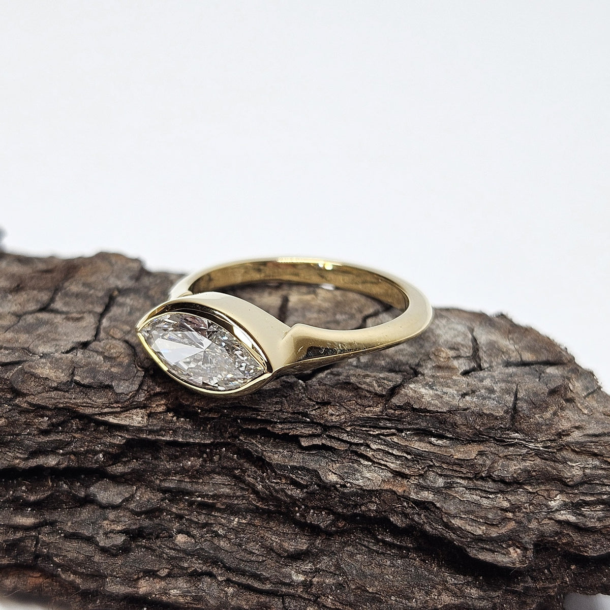 Marquise Lab-Grown Diamond Ring