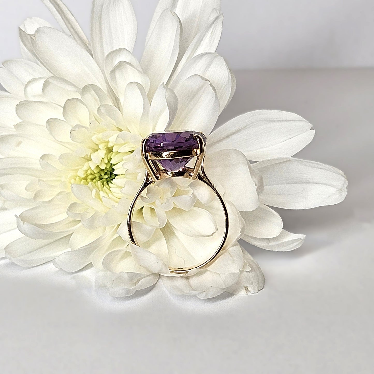 Amethyst Dress Ring