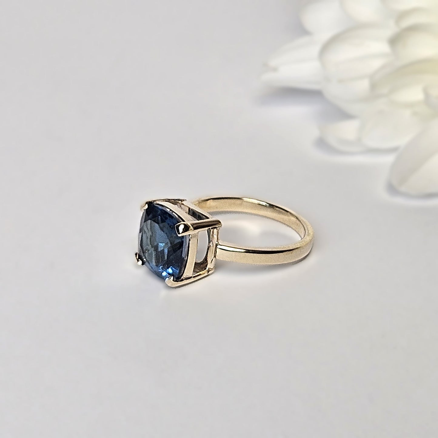 London Blue Topaz Dress Ring