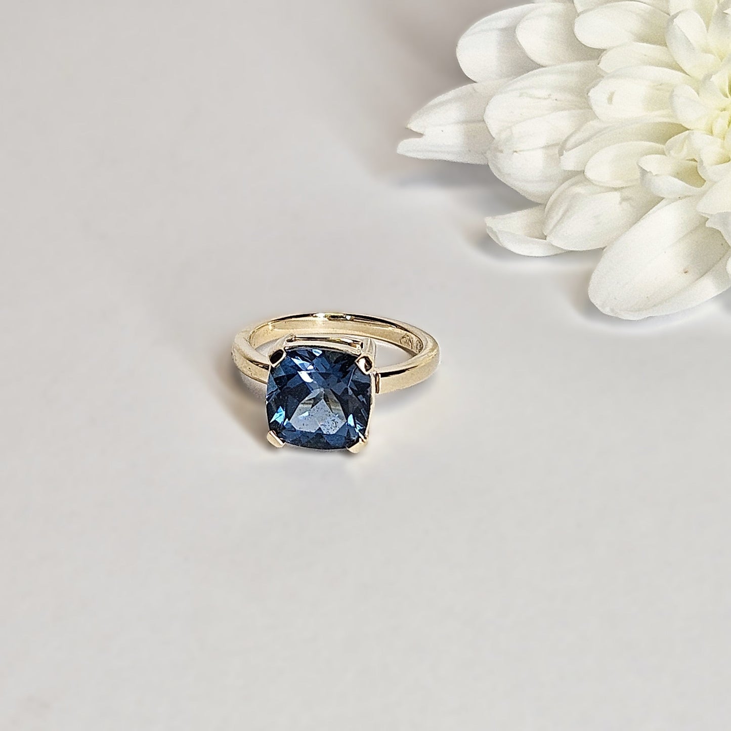 London Blue Topaz Dress Ring