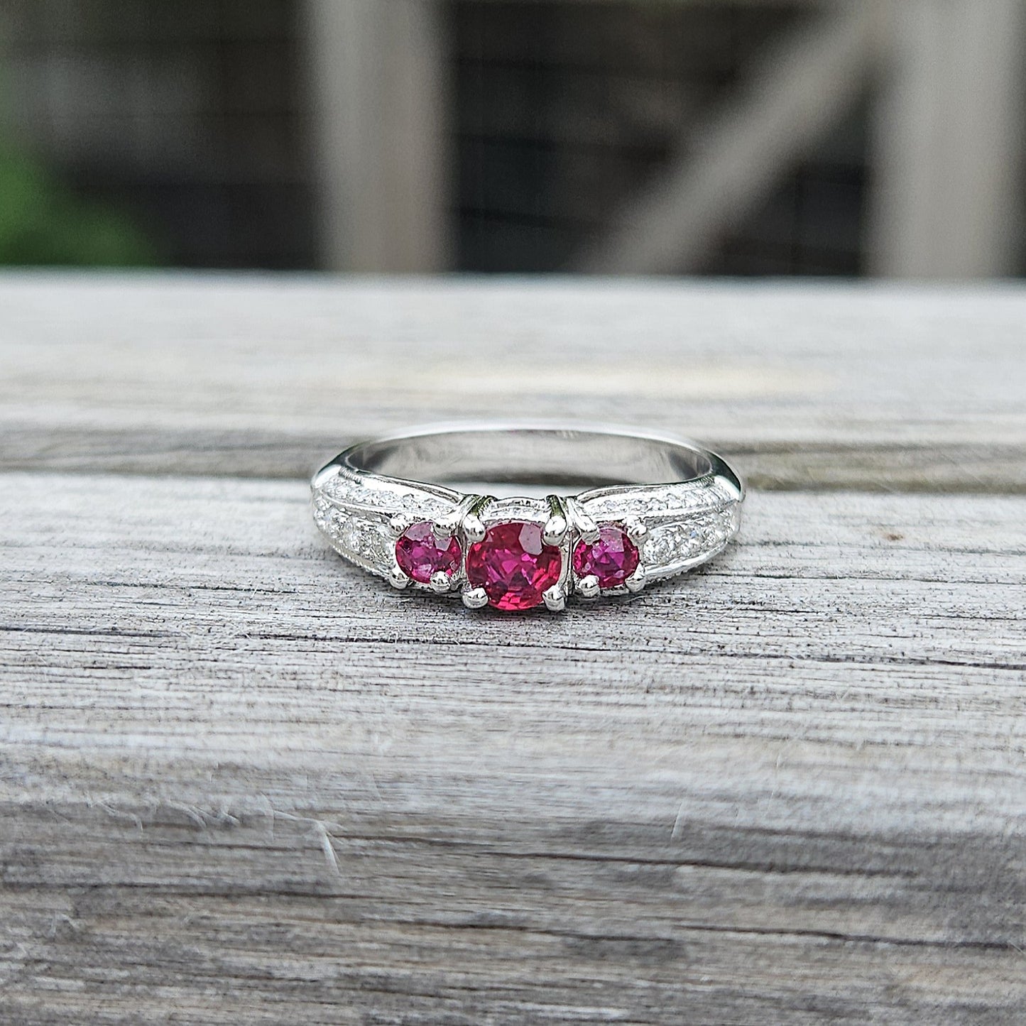 Ruby and Diamond Ring