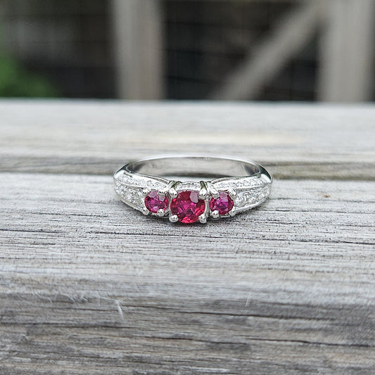 Ruby and Diamond Ring
