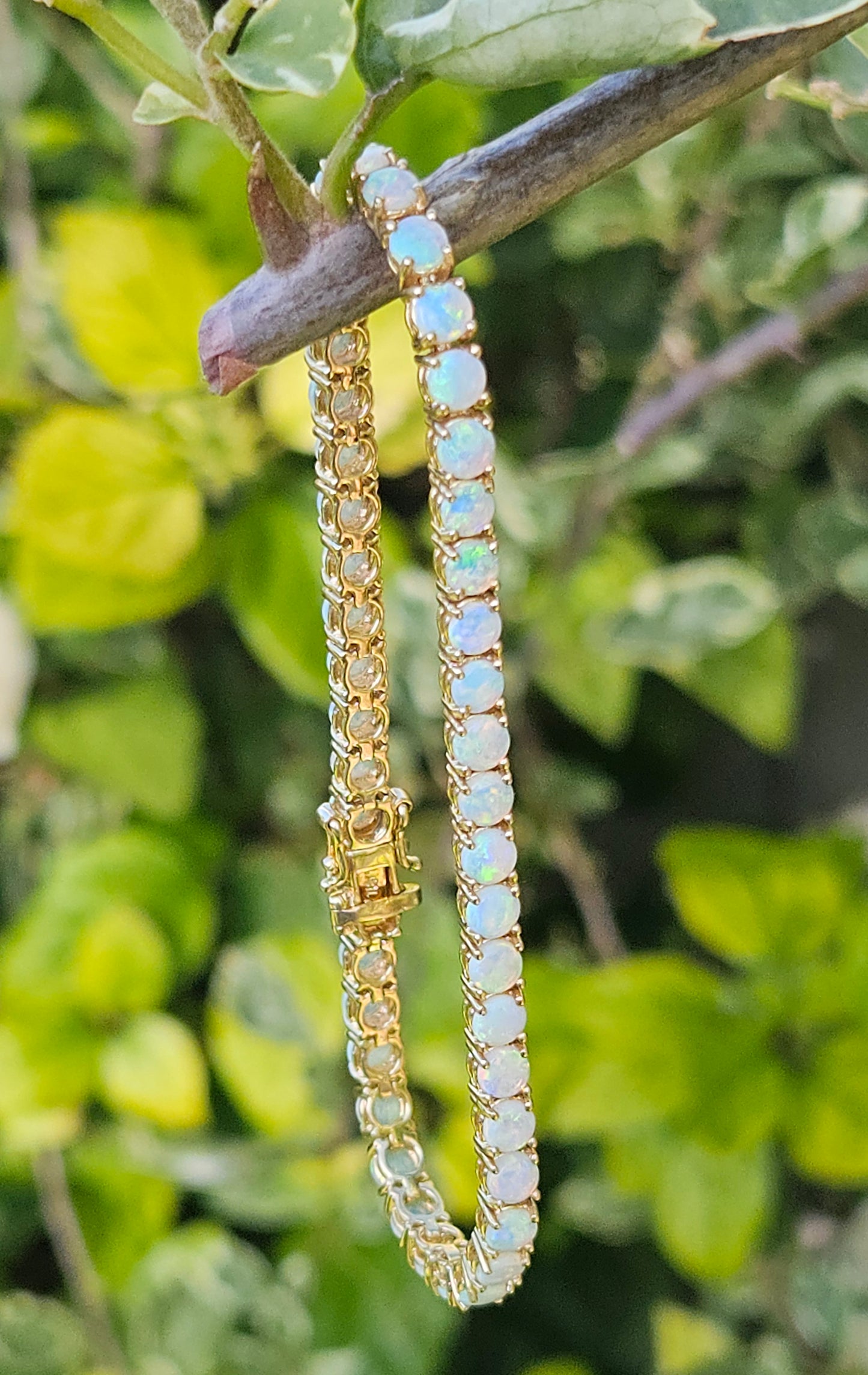 Opal Tennis Bracelet