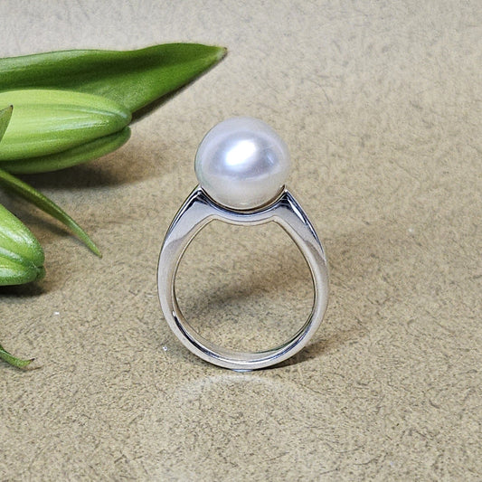 South Sea Pearl Silver ring