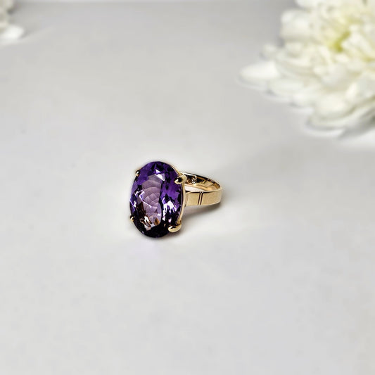 Amethyst Dress Ring